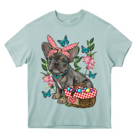 Arona easter french bulldog Heavy Core Tee - RanaPortraitStore