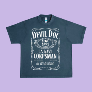 Corpsman 8404 Devildoc Gift For Corpsman T Shirt Urban Heavy Tee Designed By Trangstudio