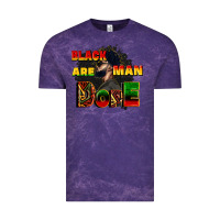 Cloud Purple black man are dope Vintage Tee - CowGirlArtShop