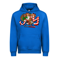Cobalt joy with baseball and christmas gift and candies Urban Hoodie - AdoDesignShop
