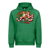 Emerald joy with baseball and christmas gift and candies Urban Hoodie - AdoDesignShop
