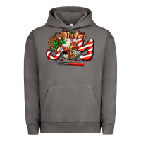 Pigment Tornado joy with baseball and christmas gift and candies Urban Hoodie - AdoDesignShop