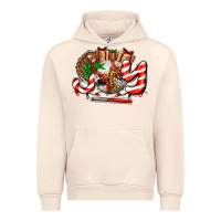 Sandshell joy with baseball and christmas gift and candies Urban Hoodie - AdoDesignShop