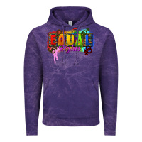 Cloud Purple Equal rights Vintage Hoodie - CowGirlArtShop