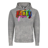 Cloud Rock Equal rights Vintage Hoodie - CowGirlArtShop