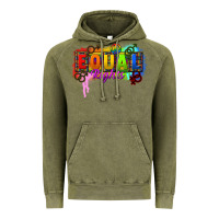 Vintage Olive Equal rights Vintage Hoodie - CowGirlArtShop
