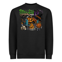 Black spooky Heavyweight Sweatshirt - SublimationCraftShop