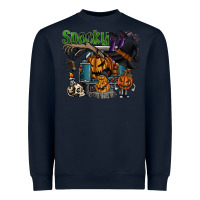 Navy spooky Heavyweight Sweatshirt - SublimationCraftShop