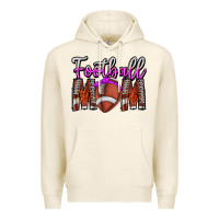 Tofu Football Mom Premium Hoodie - CowhideDigitalArt