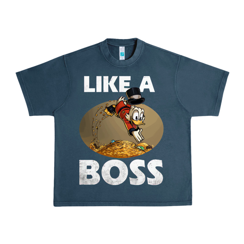 Like A Boss Duck Tales Art Gift For Fans Urban Heavy Tee by trangStudio | Teevron