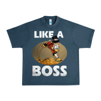 Midnight Navy like a boss duck tales art gift for fans Urban Heavy Tee - trangStudio