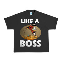 Pigment Black like a boss duck tales art gift for fans Urban Heavy Tee - trangStudio