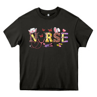 Asphalt Easter Nurse Heavy Core Tee - RanaPortraitStore