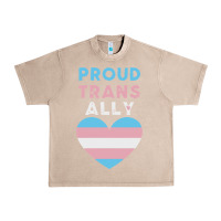 French Oak proud trans ally transgender Urban Heavy Tee - trangStudio