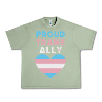 Oil Green proud trans ally transgender Urban Heavy Tee - trangStudio
