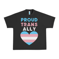 Pigment Black proud trans ally transgender Urban Heavy Tee - trangStudio