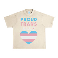 Sandshell proud trans ally transgender Urban Heavy Tee - trangStudio