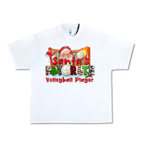 White santas favorite volleyball player Urban Heavy Tee - CowGirlArtShop