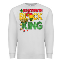 Dove Grey juneteenth black king Premium Sweatshirt - BarkalooDesign