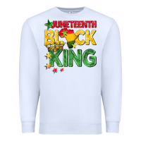 White juneteenth black king Premium Sweatshirt - BarkalooDesign