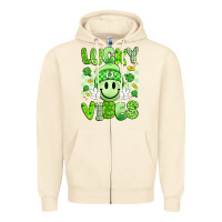 Sandshell lucky vibes Zipper Hoodie - Artiststas