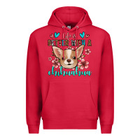 Cardinal life is better with a chihuahua Premium Hoodie - Jasminsmagicworld