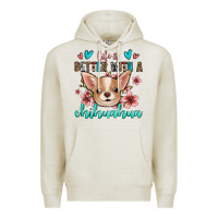 Oatmeal Heather life is better with a chihuahua Premium Hoodie - Jasminsmagicworld