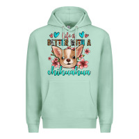 Seafoam life is better with a chihuahua Premium Hoodie - Jasminsmagicworld