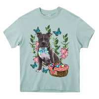 Arona Easter Pitbull Heavy Core Tee - RanaPortraitStore