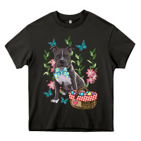 Asphalt Easter Pitbull Heavy Core Tee - RanaPortraitStore