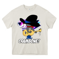 Cream uncle pecos crambone retro 80s Heavy Core Tee - trangStudio