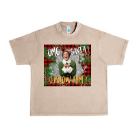 French Oak omg santa i know him elf Urban Heavy Tee - CowGirlArtShop