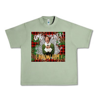 Oil Green omg santa i know him elf Urban Heavy Tee - CowGirlArtShop