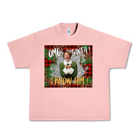 Salmon omg santa i know him elf Urban Heavy Tee - CowGirlArtShop