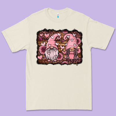 Valentines Day Gnomes Couple Premium Tee Designed By Jasminsmagicworld