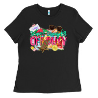 School Counselor Off Duty Ladies Tee | Teevron