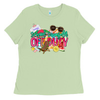 Matcha School counselor off duty Ladies Tee - NancyCooperArtShop