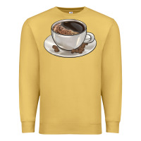 Antique Gold coffee  americano Premium Sweatshirt - BarkalooDesign