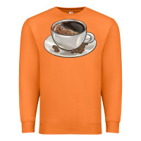 Carrot coffee  americano Premium Sweatshirt - BarkalooDesign