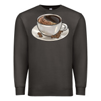 Smoke coffee  americano Premium Sweatshirt - BarkalooDesign