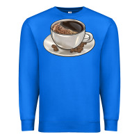 True Royal coffee  americano Premium Sweatshirt - BarkalooDesign