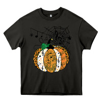 Asphalt halloween pumpkin music symbols music teacher halloween t shirt copy Heavy Core Tee - trangStudio
