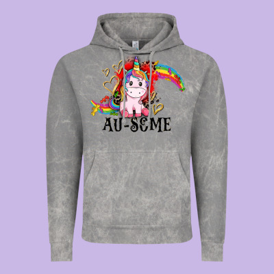 Au-some Vintage Hoodie Designed By Cowgirlartshop