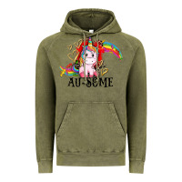 Vintage Olive Au-some Vintage Hoodie - CowGirlArtShop