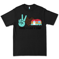 Black Peace Love Camp Premium Tee - Bettercallsaul