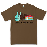 Peace Love Camp Premium Tee | Teevron