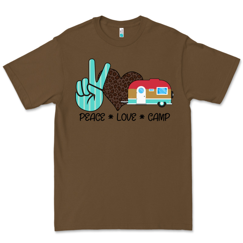 Peace Love Camp Premium Tee by Bettercallsaul | Teevron