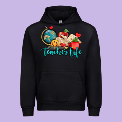 Teacher Life Urban Hoodie Designed By Adodesignshop