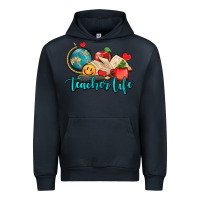 Navy teacher life Urban Hoodie - AdoDesignShop