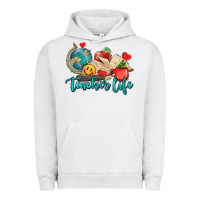 Pigment Lunar Rock teacher life Urban Hoodie - AdoDesignShop